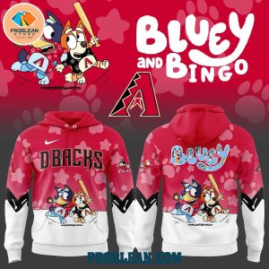 Arizona Diamondbacks Bluey and Bingo Hoodie T Shirt