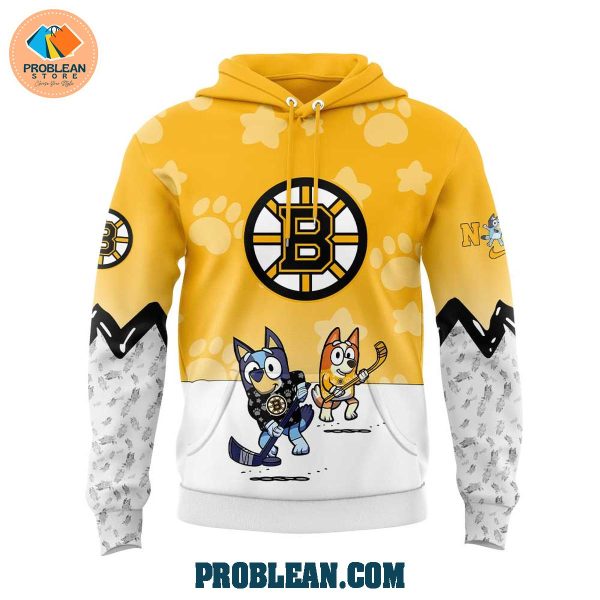 Boston Bruins Bluey and Bingo Hoodie T Shirt