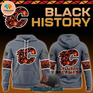 Calgary Flames Black History Month Hoodie T Shirt