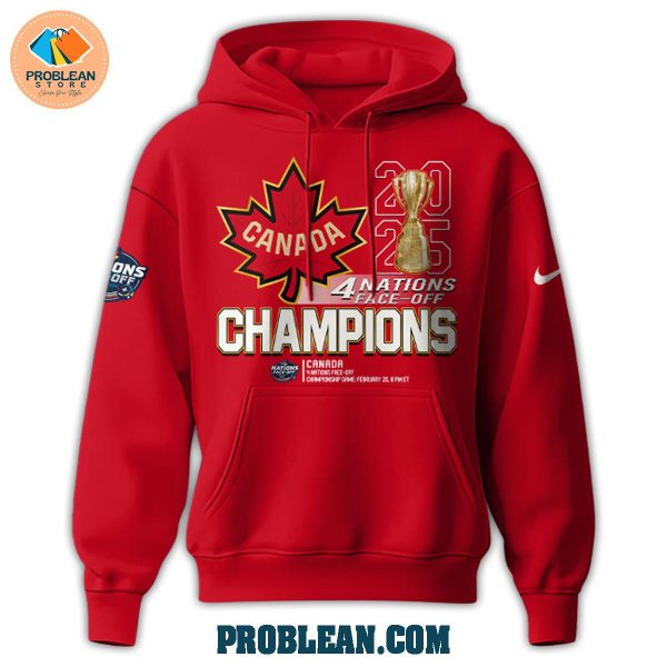 Canada Hockey 2025 Nations Face Off Champions Hoodie T Shirt