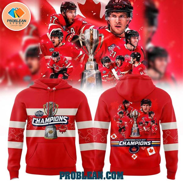 Canada Nations Face Off Champions 2025 Hoodie