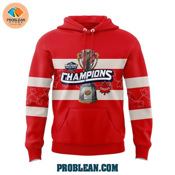 Canada Nations Face Off Champions 2025 Hoodie