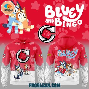 Cincinnati Cyclones Bluey and Bingo Hoodie T Shirt