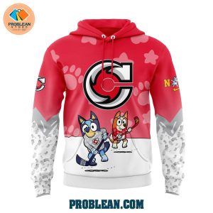 Cincinnati Cyclones Bluey and Bingo Hoodie T Shirt