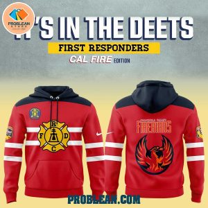 Coachella Valley Firebirds First Responders Hoodie T Shirt