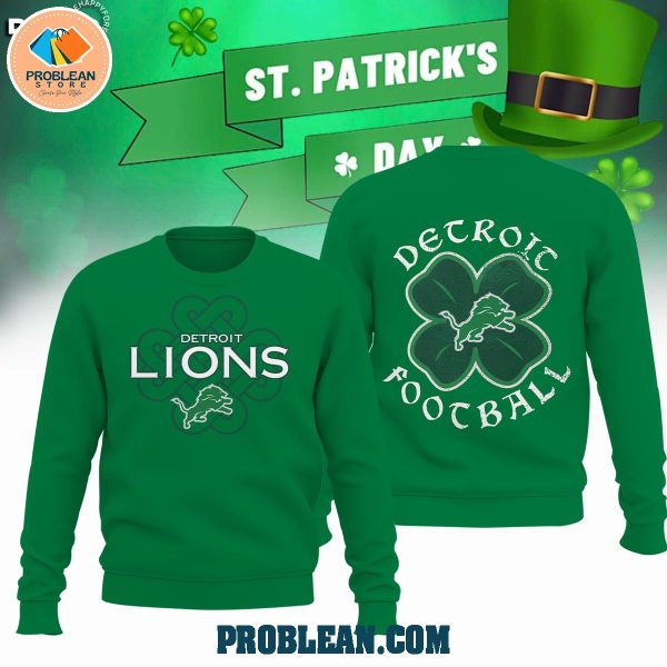 Detroit Lions Football St. Patricks’s Day Hoodie T Shirt