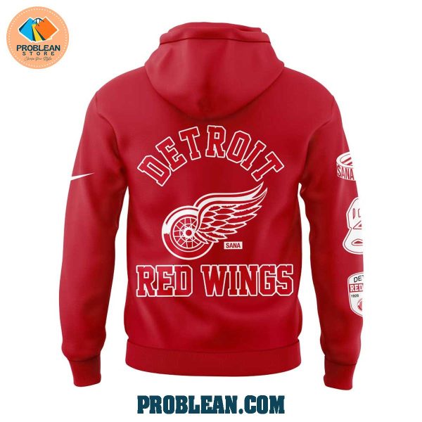 Detroit Red Wings Sana Red Hoodie T Shirt