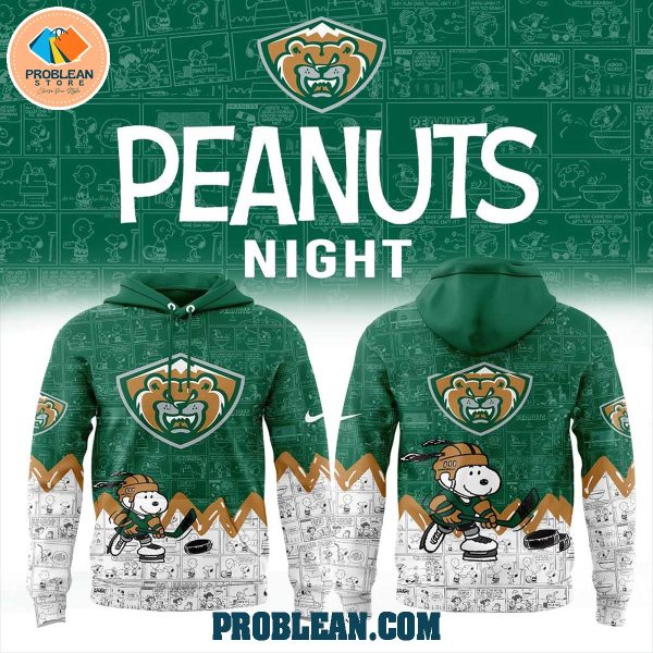 Everett Silvertips 75th Anniversary Of Peanuts Hoodie T Shirt