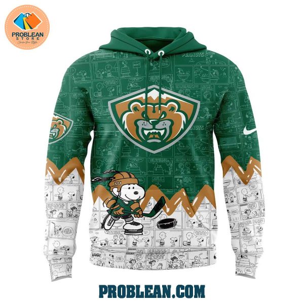 Everett Silvertips 75th Anniversary Of Peanuts Hoodie T Shirt