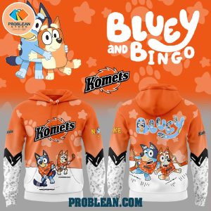 Fort Wayne Komets Bluey and Bingo Hoodie T Shirt