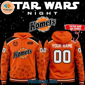 Fort Wayne Komets Star Wars Night Personalized Hoodie T Shirt