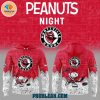 Hershey Bears 75th Anniversary Snoopy Peanuts Hoodie T Shirt