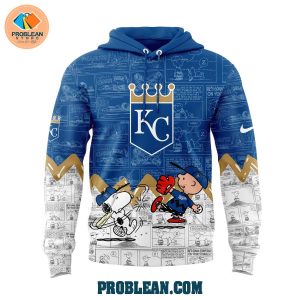 Kansas City Royals 75th Anniversary Of Peanuts Hoodie T Shirt