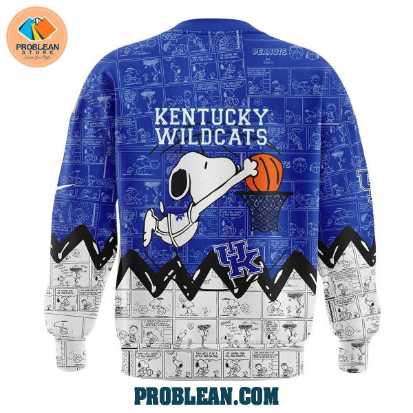 Kentucky Men’s Basketball 75th Anniversary Snoopy Peanuts Hoodie T Shirt