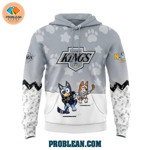 Los Angeles Kings Bluey and Bingo Hoodie T Shirt