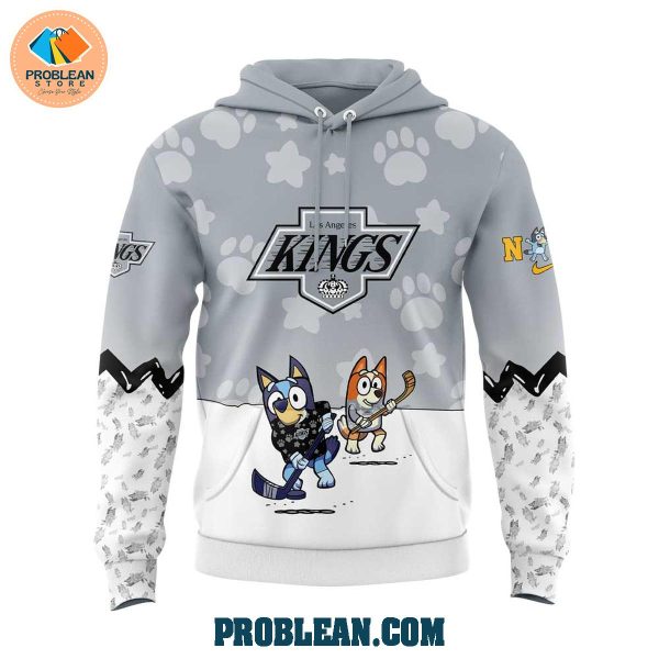 Los Angeles Kings Bluey and Bingo Hoodie T Shirt