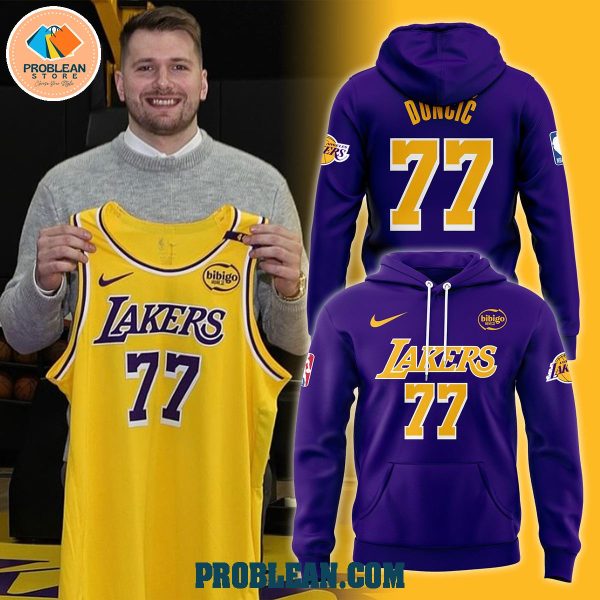 Los Angeles Lakers x Lake Show Luka Doncic Hoodie