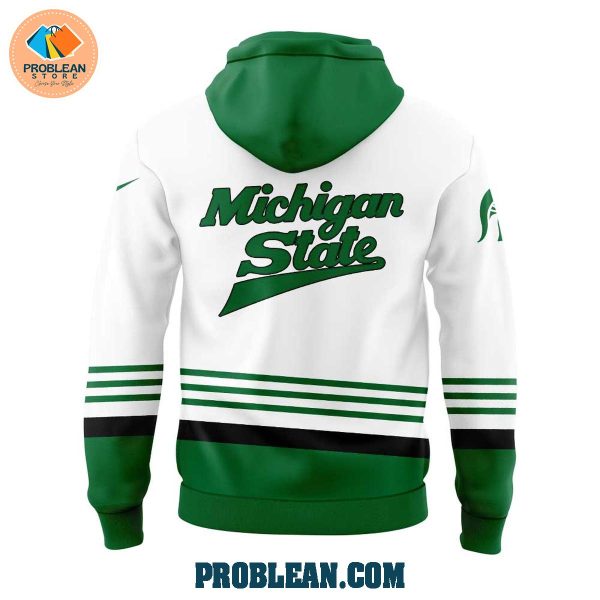 Michigan State Hockey Kelly Greens Uniform Hoodie T Shirt