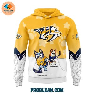 Nashville Predators Bluey and Bingo Hoodie T Shirt