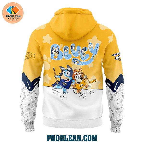 Nashville Predators Bluey and Bingo Hoodie T Shirt