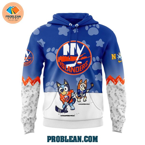 New York Islanders Bluey and Bingo Hoodie T Shirt