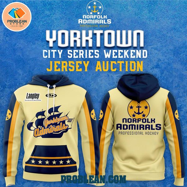 Norfolk Admirals x Yorktown City Series Hoodie T Shirt