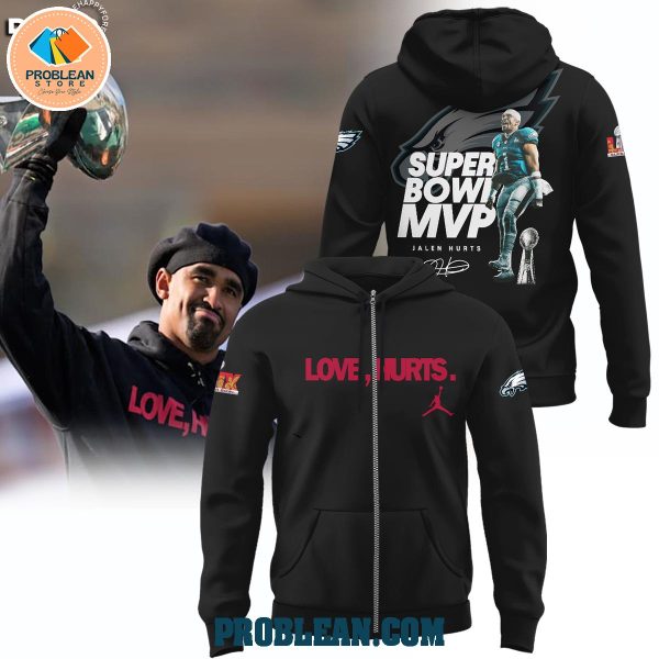 Philadelphia Eagles Love Hurts Super Bowl Hoodie T Shirt