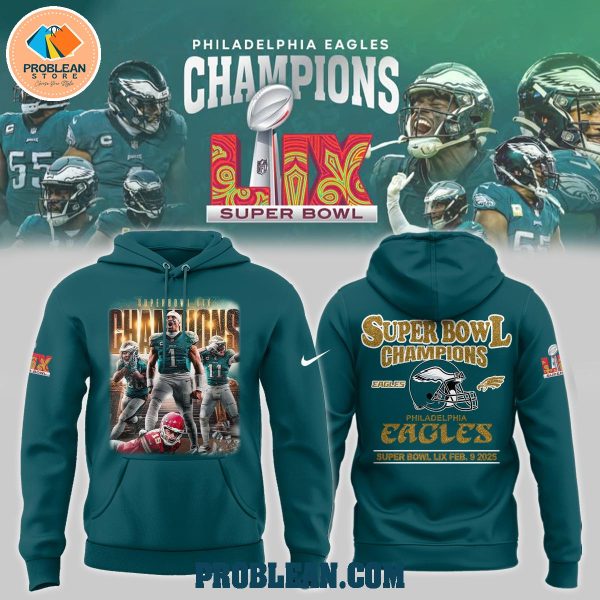 Philadelphia Eagles Super Bowl Beat Kansas City Chiefs Hoodie T Shirt