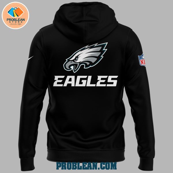 Philadelphia Eagles Super Bowl LIX 2025 Champions Black Hoodie T Shirt