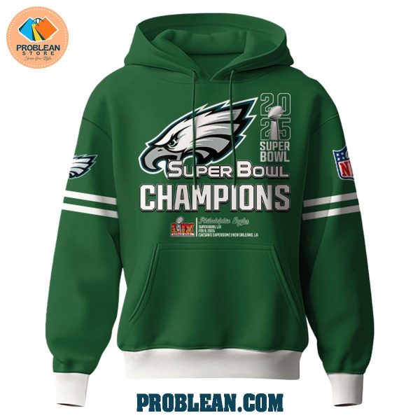 Philadelphia Eagles Super Bowl LIX Champions 2025 Hoodie T Shirt