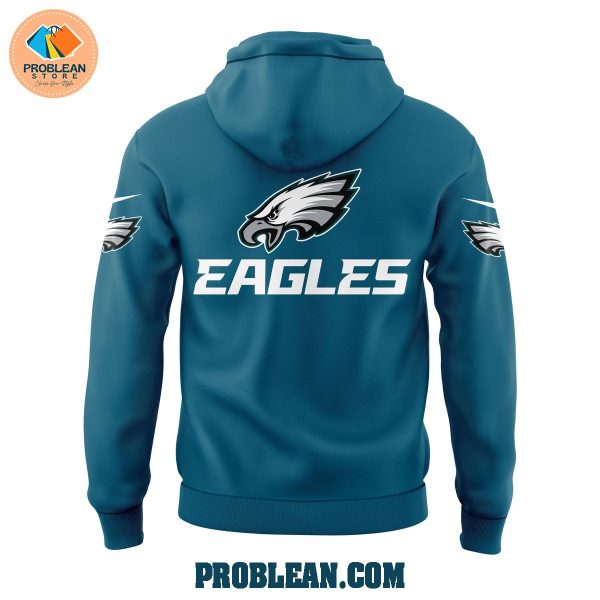 Philadelphia Eagles Super Bowl LIX Game Midnight Green Hoodie T Shirt