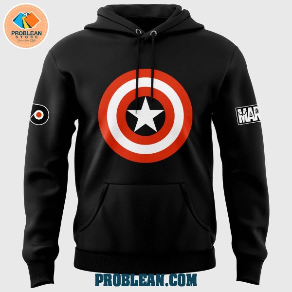 Philadelphia Flyers x 2025 Marvel Super Hero Game Hoodie T Shirt