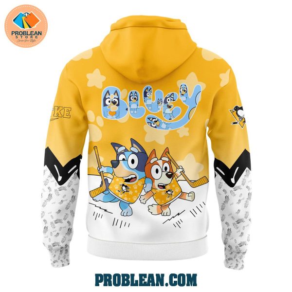 Pittsburgh Penguins Bluey and Bingo Hoodie T Shirt