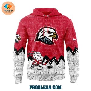 Portland Winterhawks 75th Anniversary Of Peanuts Hoodie T Shirt