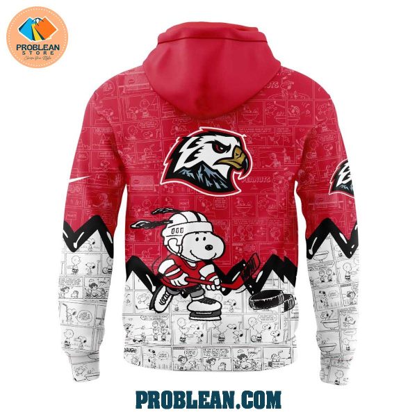 Portland Winterhawks 75th Anniversary Of Peanuts Hoodie T Shirt