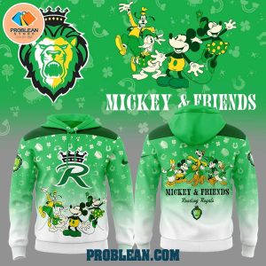 Reading Royals Mickey And Friends Green Hoodie T Shirt