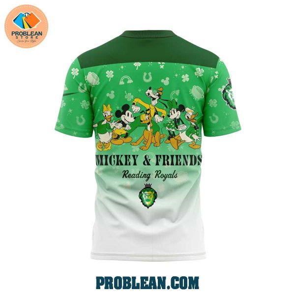 Reading Royals Mickey And Friends Green Hoodie T Shirt