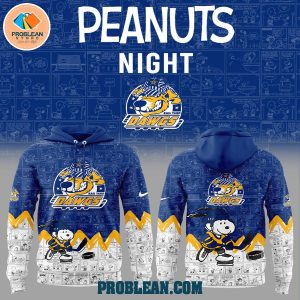 Roanoke Dawgs 75th Anniversary Of Peanuts Hoodie T Shirt