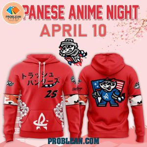 Rocket City Trash Pandas Japanese Anime Night Hoodie T Shirt