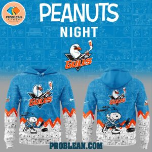 San Diego Gulls 75th Anniversary Snoopy Peanuts Hoodie T Shirt