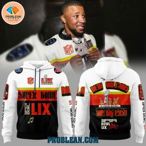 Saquon Barkley Super Bowl LIX Pro Standard City Pinnacle Moto Hoodie T Shirt