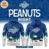 Portland Winterhawks 75th Anniversary Of Peanuts Hoodie T Shirt