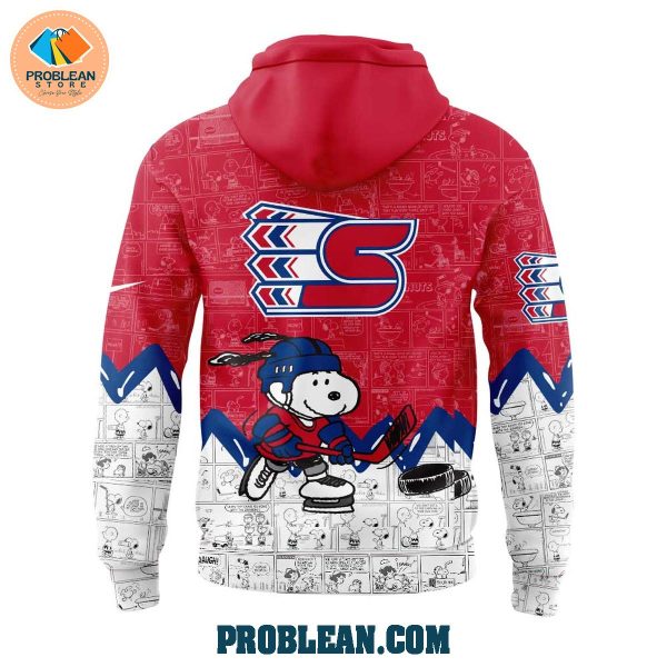 Spokane Chiefs 75th Anniversary Of Peanuts Hoodie T Shirt