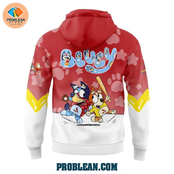 St.Louis Cardinals Bluey and Bingo Hoodie T Shirt