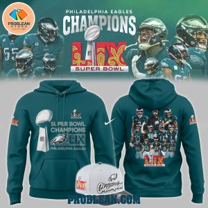 Super Bowl Champions 2025 Philadelphia Eagles Limited Hoodie T Shirt