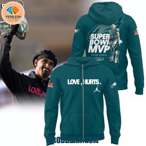 Super Bowl MVP Love Hurts Philadelphia Eagles Hoodie T Shirt