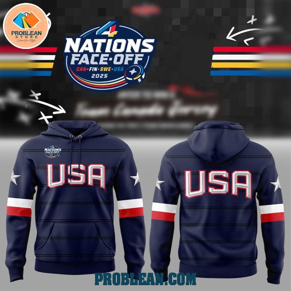 Team USA 4 Nations Premium Jersey 2025 Hoodie T Shirt