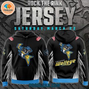 Toledo Walleye 2025 Rock The Rink Hoodie T Shirt