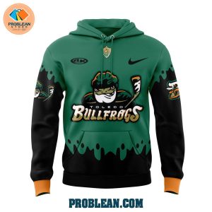 Toledo Walleye Bullfrogs Uniform Hoodie T Shirt