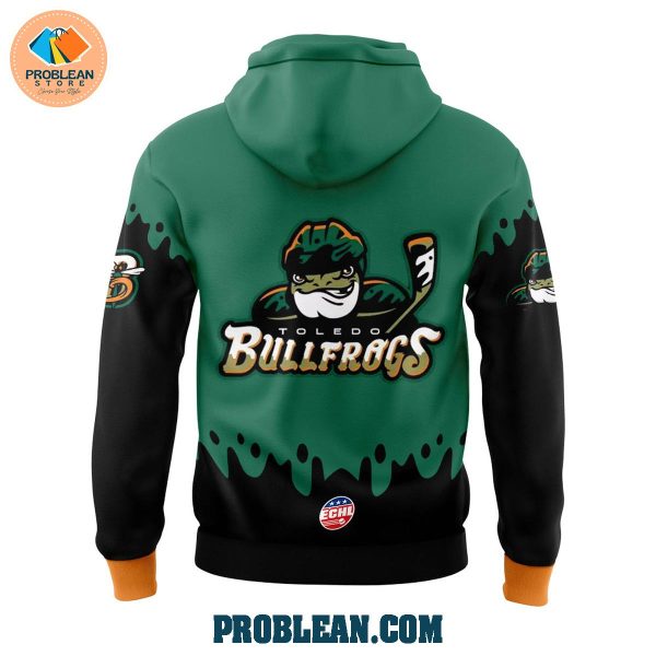 Toledo Walleye Bullfrogs Uniform Hoodie T Shirt